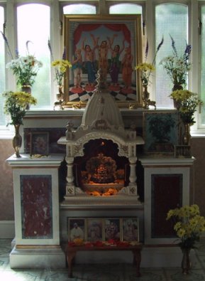 Hare Krishna Centre Leicester - Altar